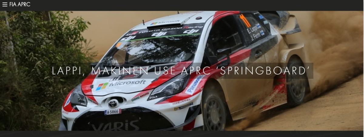 Interview: WRC drivers Lappi and Makinen – “Competing in the APRC was a big help”.