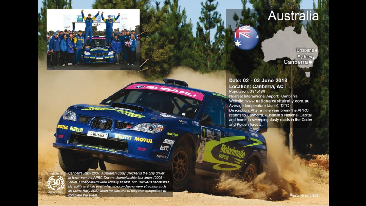 2018 APRC Information Brochure