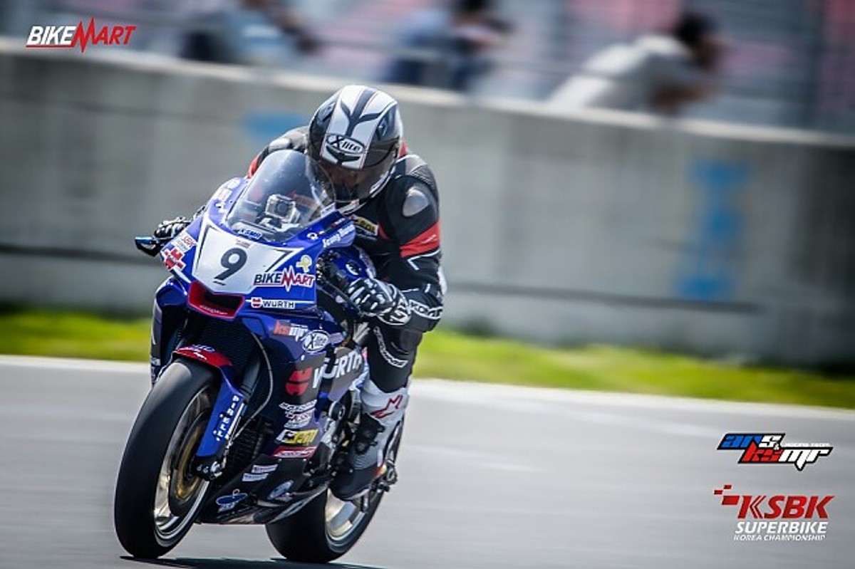 슈퍼바이크(KSBK) 1차전 결과입니다.